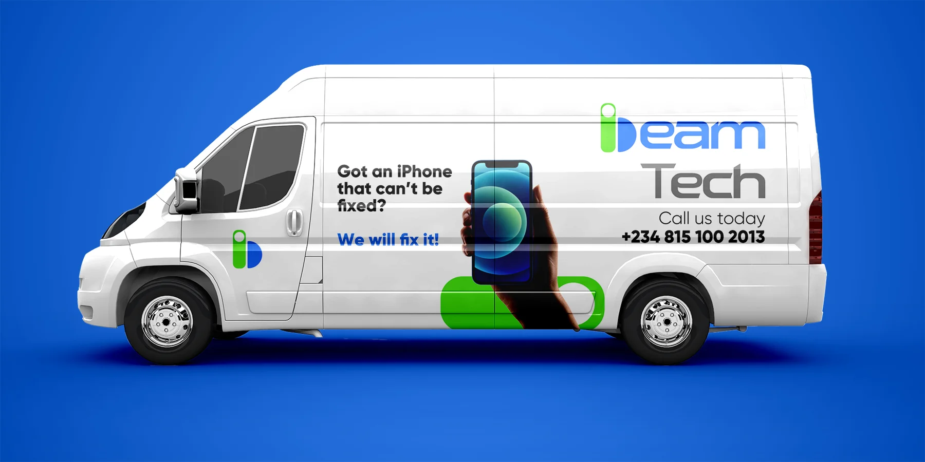 Beam Tech vehicle livery mockup